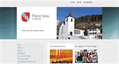 Desktop Screenshot of herzjesu-turbenthal.ch